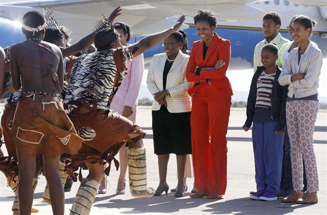 Michelle Obama in Botswana