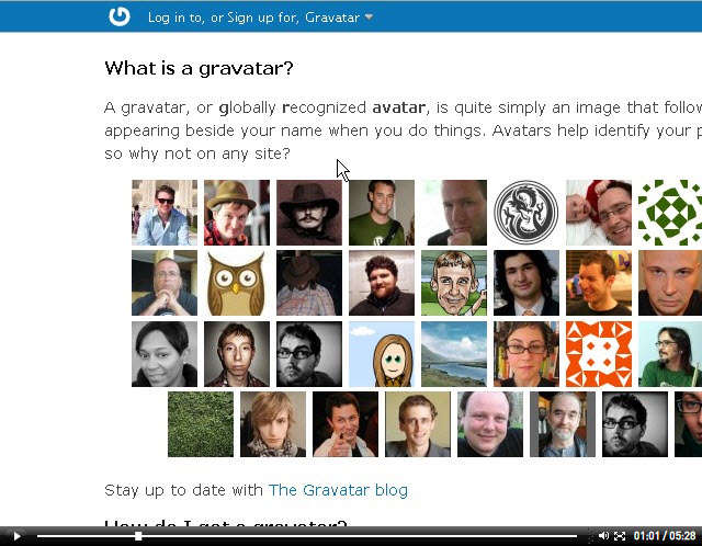 Comment utiliser GRAVATAR sur un blog ?