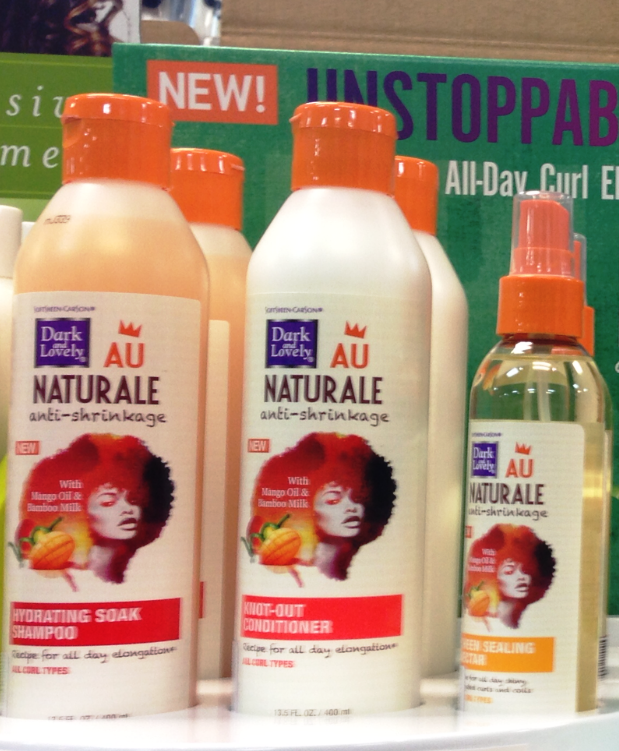 au naturale by dark and lovely shampoo and conditioner