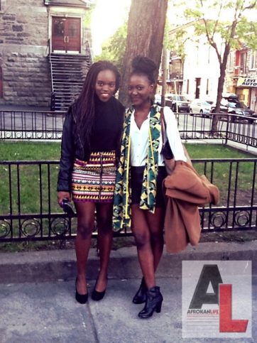 Larissa and Wallys Montréal Black Fashion Week