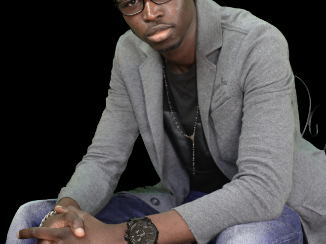 DiasPortrait de Lassana Toure, auteur du livre TOTEMS Lassana Toure