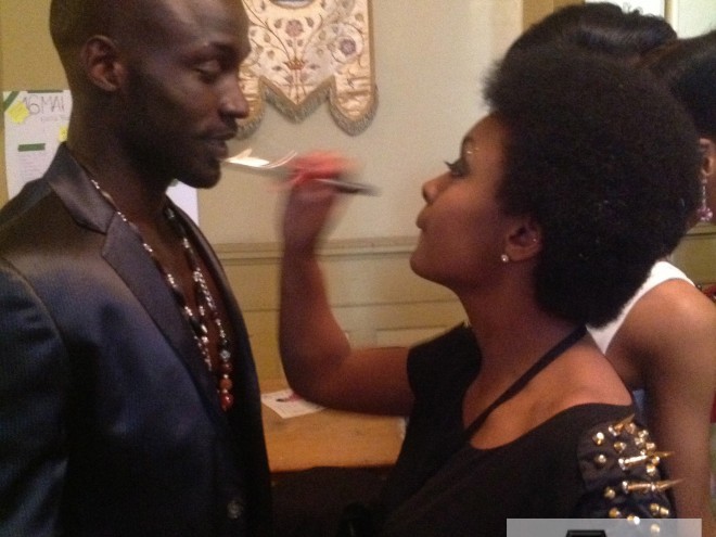 Photos exclusives de la Montreal Black Fashion Week backstage montreal black fahion week8