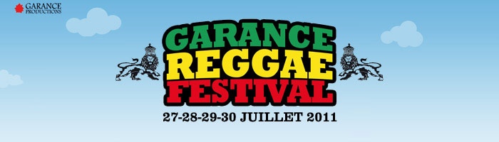 Programmation officielle du Festival Garance Reggae 2011
