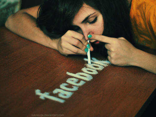 image girl facebook drug