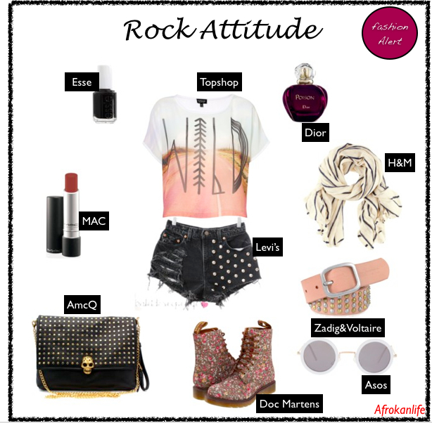 Comment porter la tendance rock