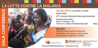 Gala-Conférence au profit de la lutte contre la malaria en Afrique