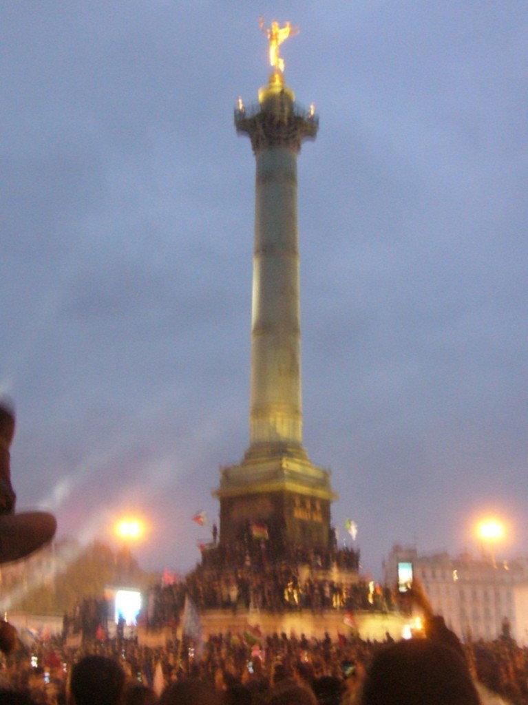 Le dimanche 6 mai : On a pris la Bastille et elle n'a pas eu mal !