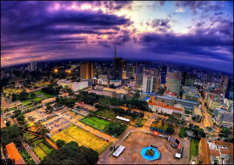 When you are a stranger in Nairobi by Nina Mayers