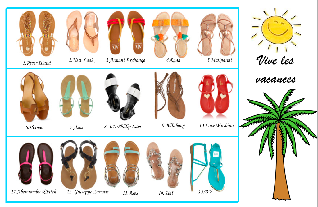 15 sandales d'été à shopper immédiatement