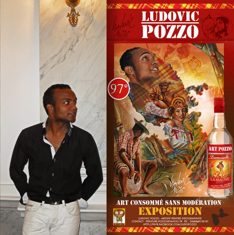 Afro Inspiration : Ludovic Pozzo, Artiste peintre et infographiste