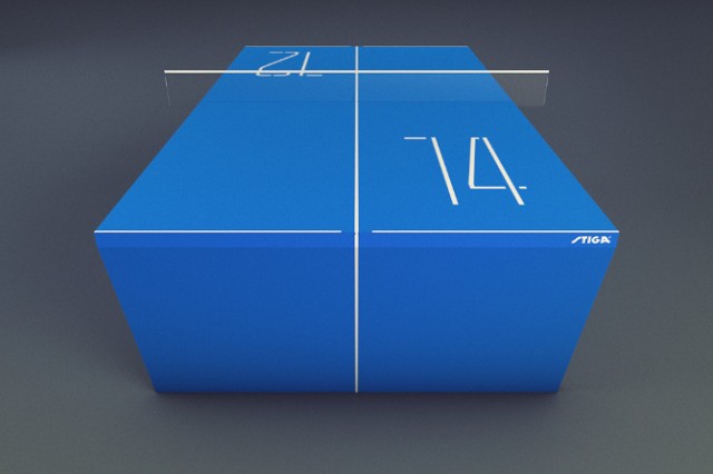 La table de Ping-Pong du futur version Apple 3