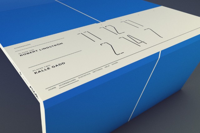 La table de Ping-Pong du futur version Apple 2