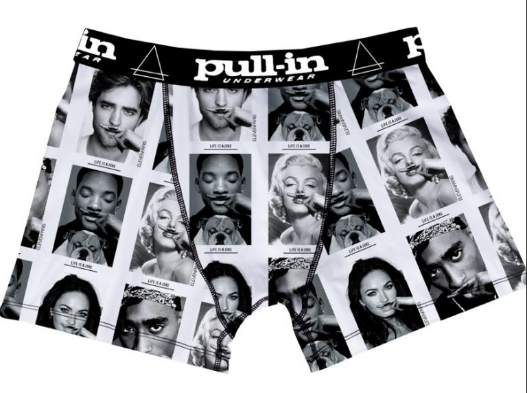 Toi aussi met Will Smith ou Tupac sur ton slip grâce à Pull In et Eleven Paris