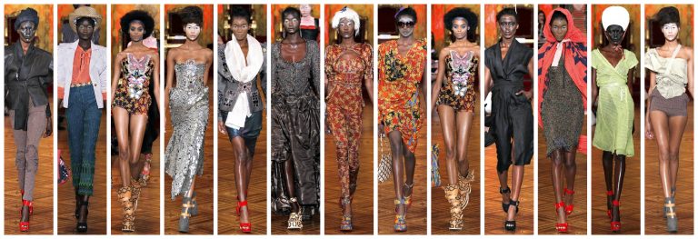 Les mannequins noires à la Fashion Week de Paris