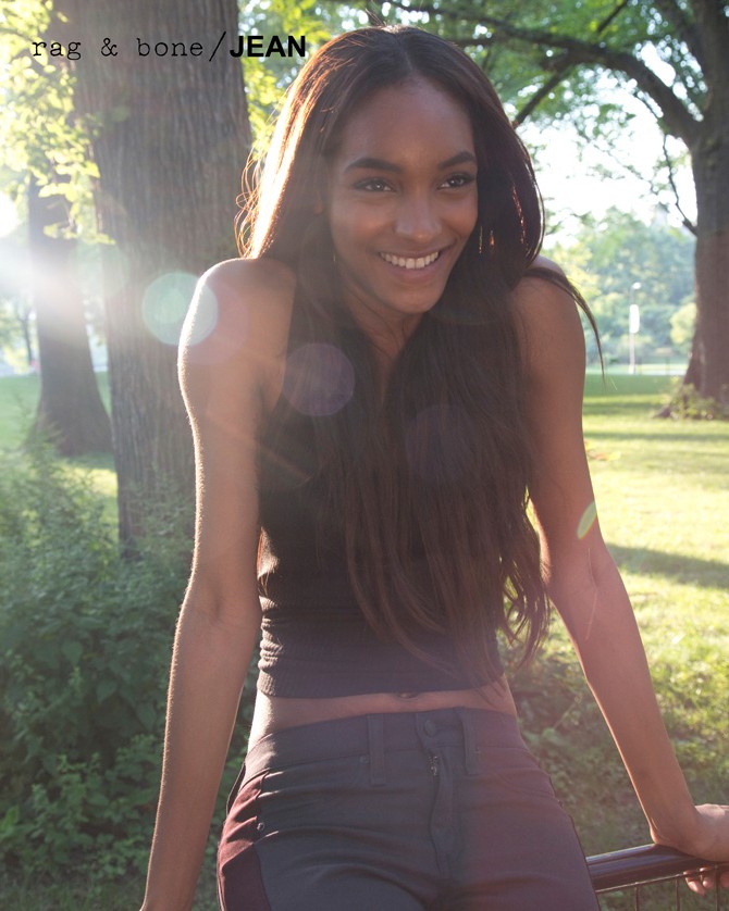 Jourdann Dunn for Rag and Bone Rag and Bone