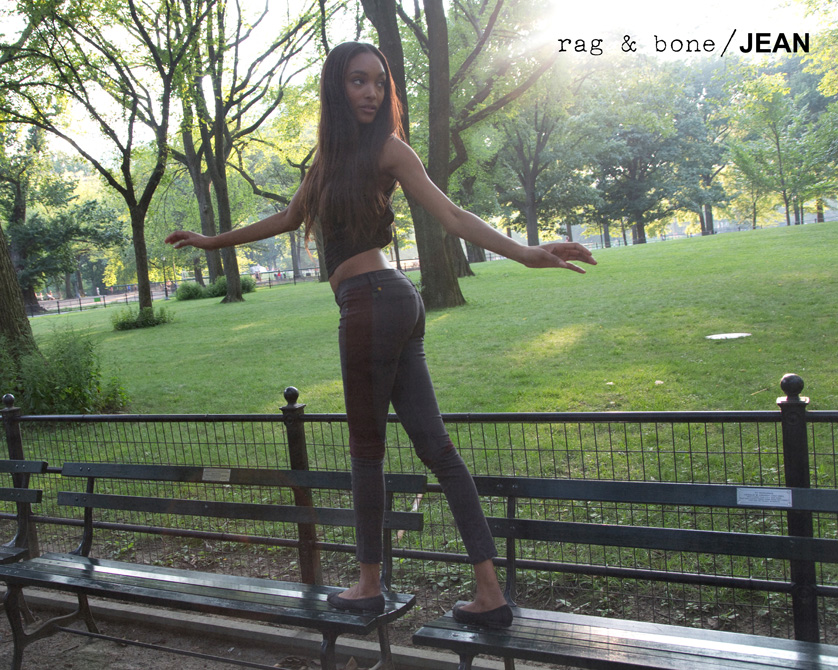 Jourdann Dunn for Rag and Bone Image Jourdan Dunn for Rag and Bone