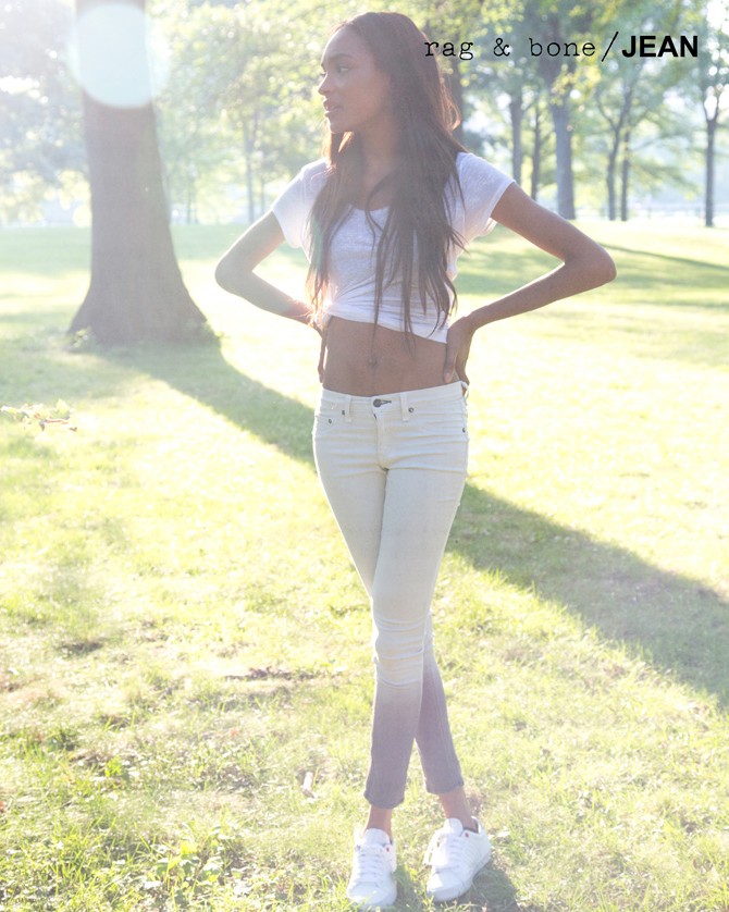 Jourdann Dunn for Rag and Bone Rag and Bone