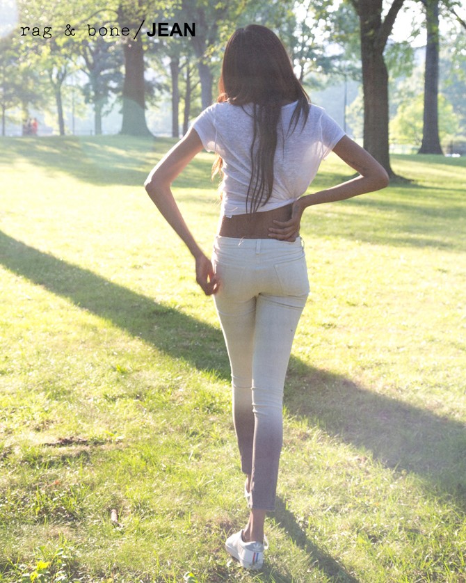 Jourdann Dunn for Rag and Bone Rag and Bone