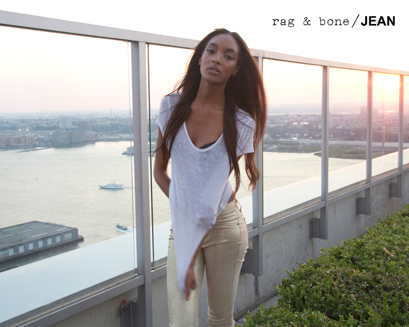 Jourdann Dunn for Rag and Bone Rag and Bone