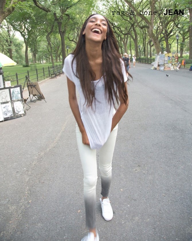 Jourdann Dunn for Rag and Bone Rag and Bone