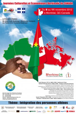Journées culturelles du Burkina au Canada 2012