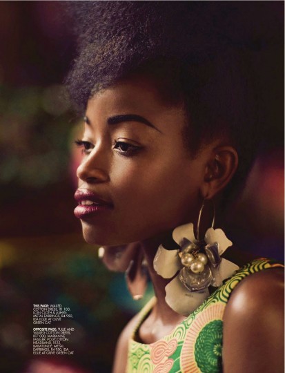 Sharleen Dziire – Elle South Africa January 2013