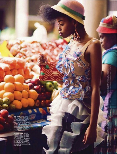 Sharleen Dziire – Elle South Africa January 2013