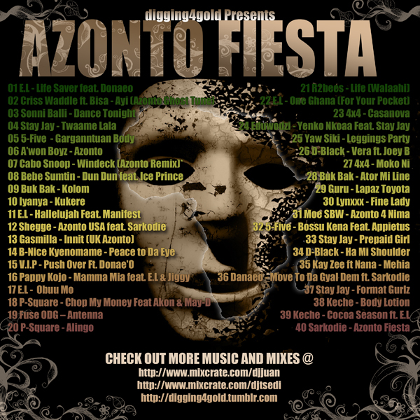 Azonto Fiesta : les 40 meilleurs sons Azonto pour faire la fête