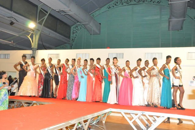 Les Miss union africaine 2013