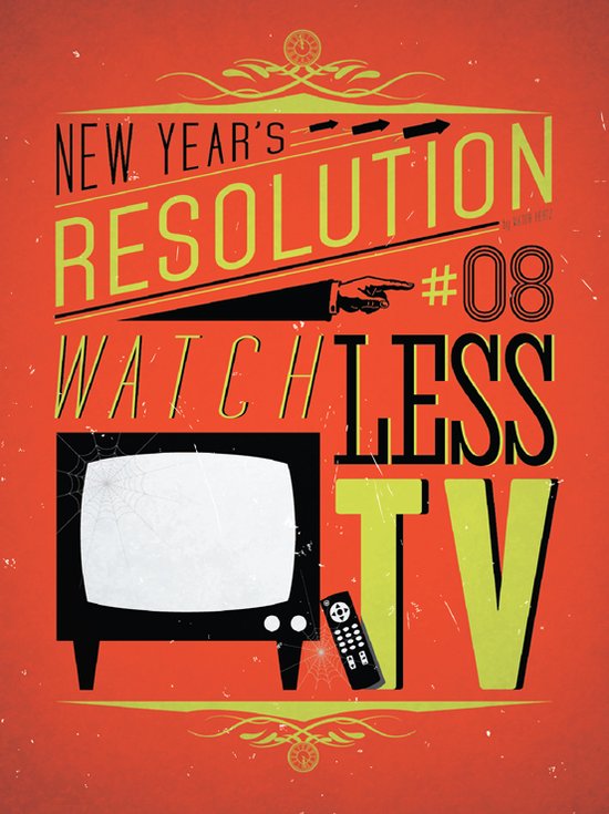 Resolution 2013 : Watch Less TV