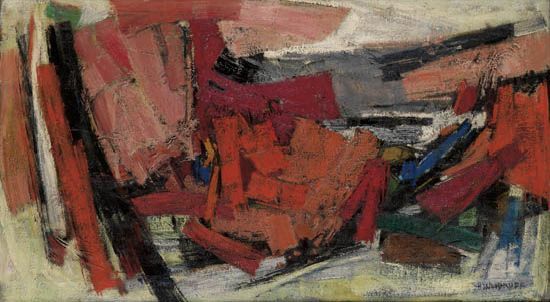 Red Landscape d'Hale Woodruff 