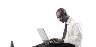black business man