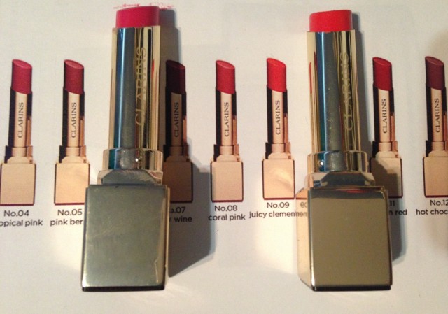 clarins rouge eclat