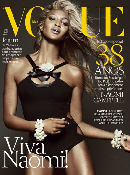 Naomi Campbell en blonde