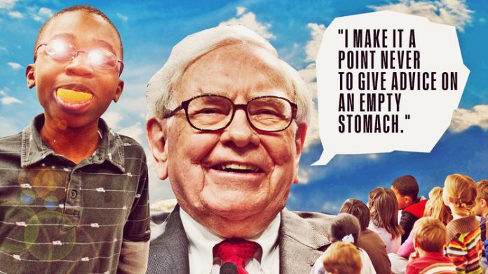 Le club secret des millionnaires : le dessin animé de Warren Buffet