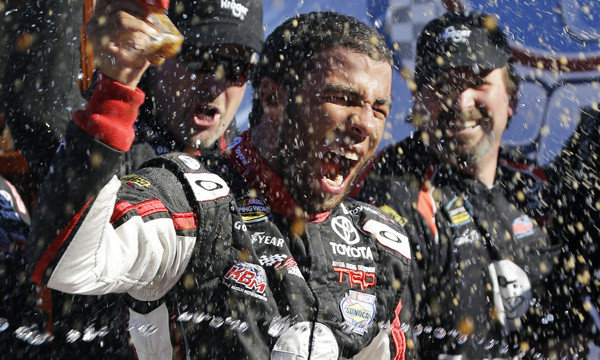 Darrell Wallace Jr. becomes second African American to win in NASCAR 2