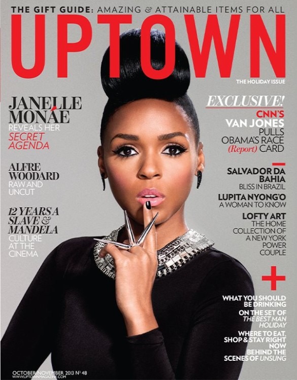Janelle Monae pour Uptown Magazine