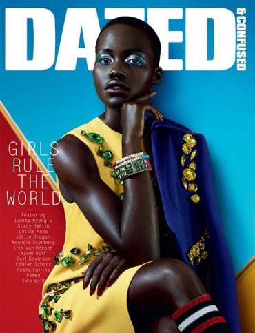 Lupita Nyong’o en couverture du magazine Dazed & Confused