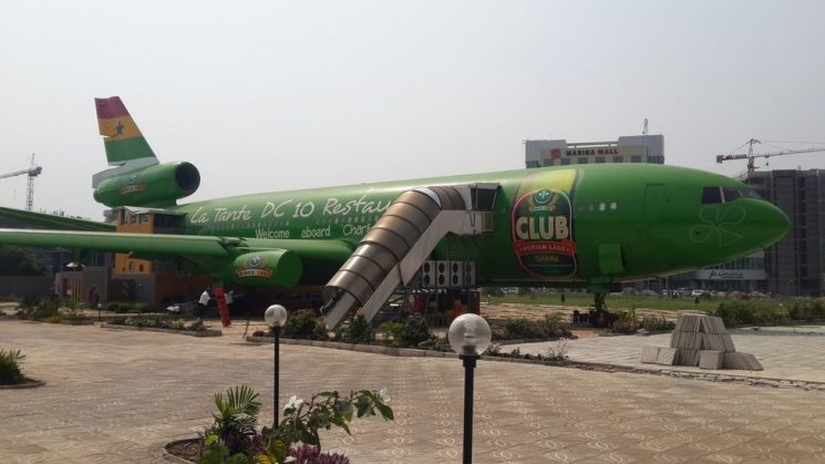 ghana plane restaurant