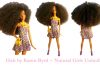 Natural Hair Poupee Afro Doll-1