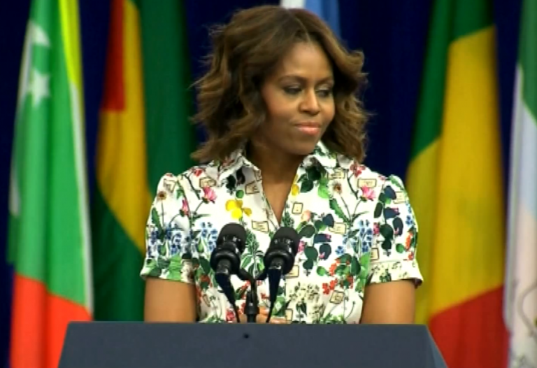 Michelle Obama : “Le sang de l’Afrique coule dans mes veines”