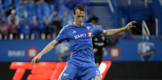 Les premières minutes de Wandrille Lefevre avec Canada Soccer (video) Wandrille Lefevre