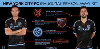 Le New York City FC dévoile son maillot extérieur new york city fc