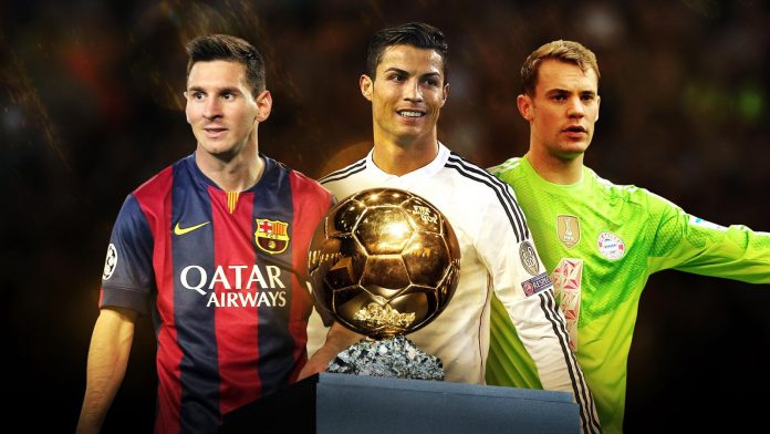 Manuel Neuer-ballondor2014-messi-neuer-ronaldo