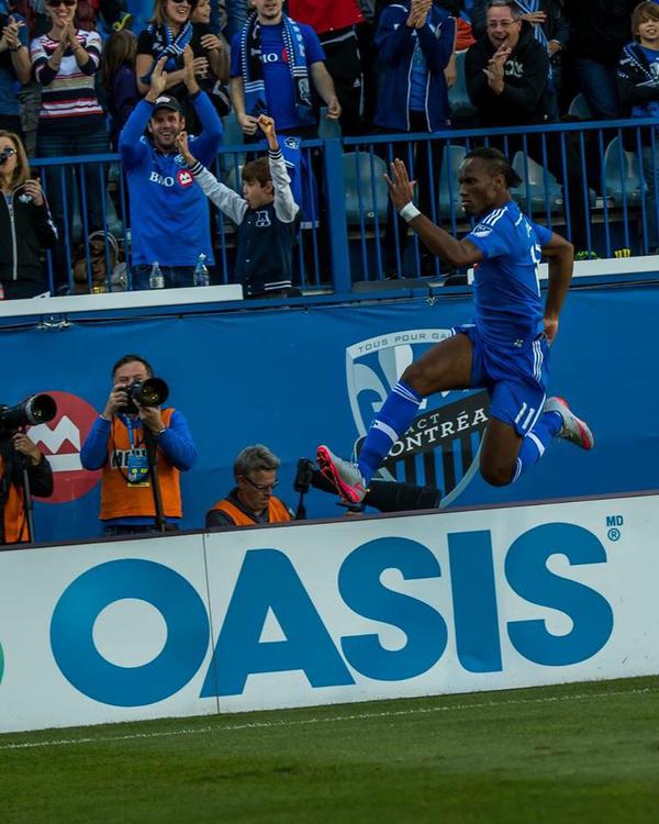 L’attaquant de l’Impact de Montréal Didier Drogba élu Joueur de la semaine de la MLS