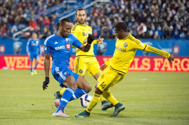 L'Impact de Montréal a remporté 2-1 le match aller de sa série face au Crew de Columbus.