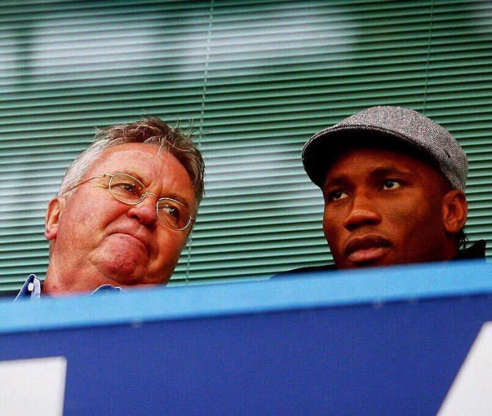 Chelsea Hiddink Drogba Didier