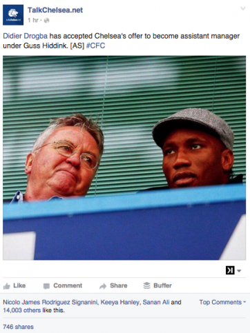 Didier Drogba prend sa retraite pour rejoindre le staff de Chelsea