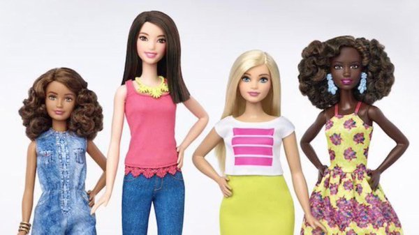 Pourquoi la nouvelle Barbie aura 4 types de corps et 7 couleurs de peaux ?