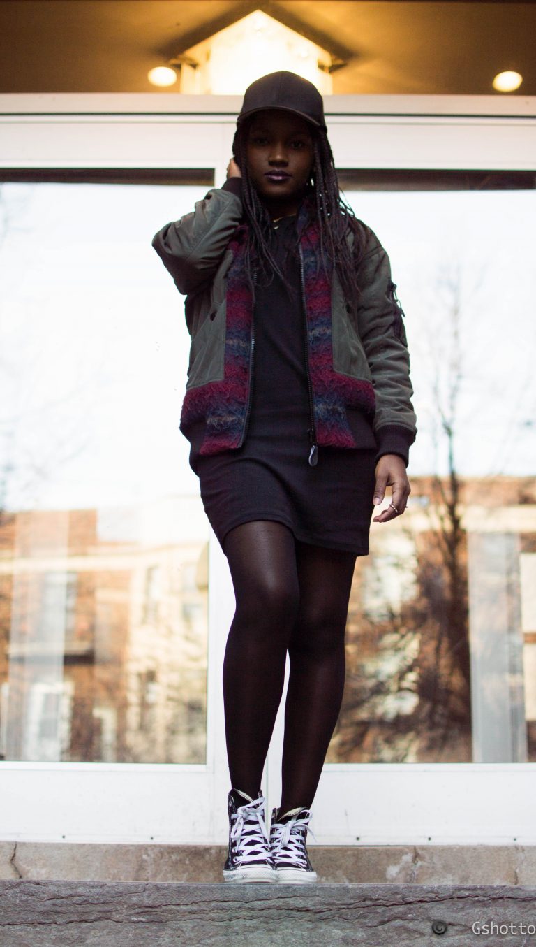 Trois looks pour une même robe noire